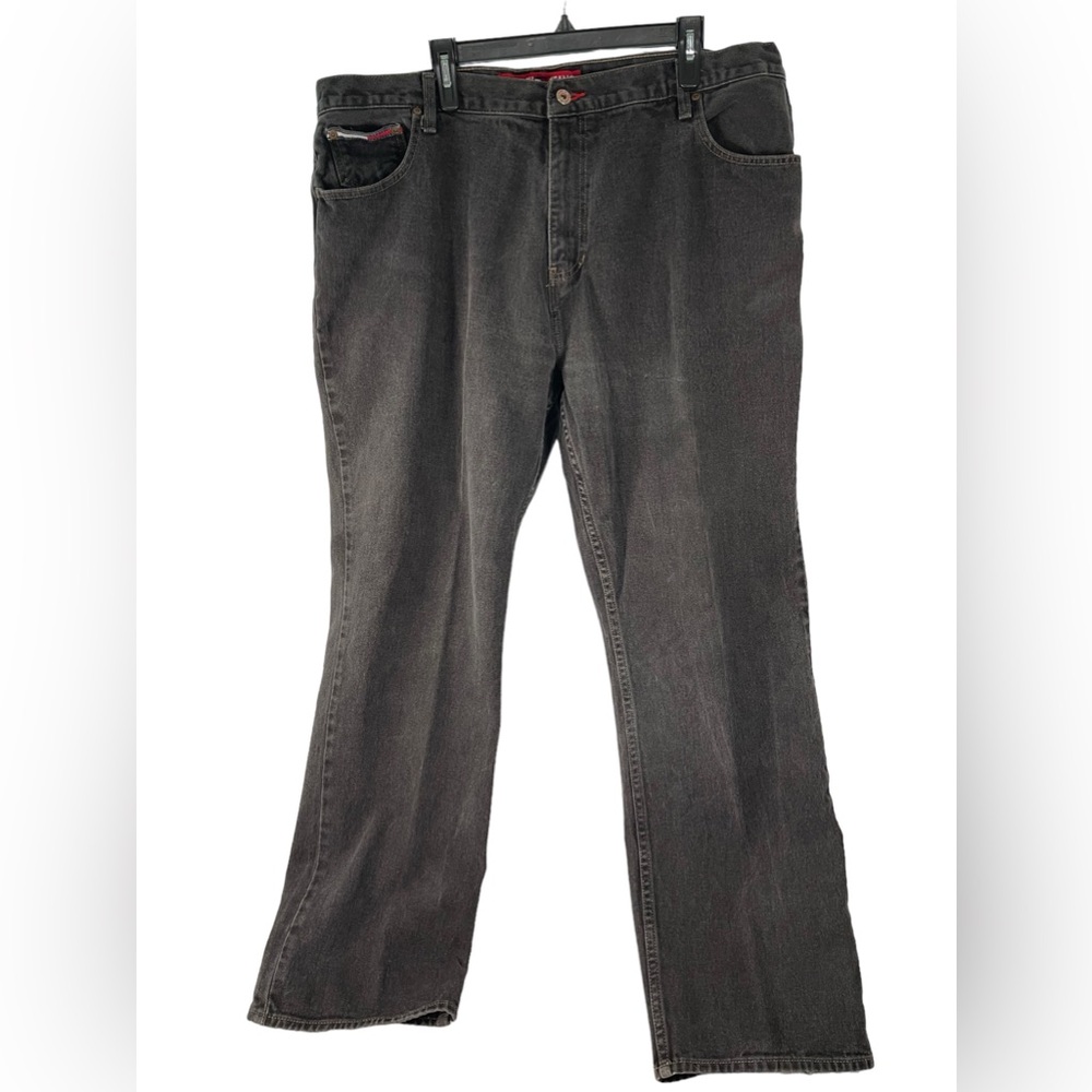Vintage‎ Tommy Hilfiger black Tommy Jeans relaxed fit. Mens 42x34